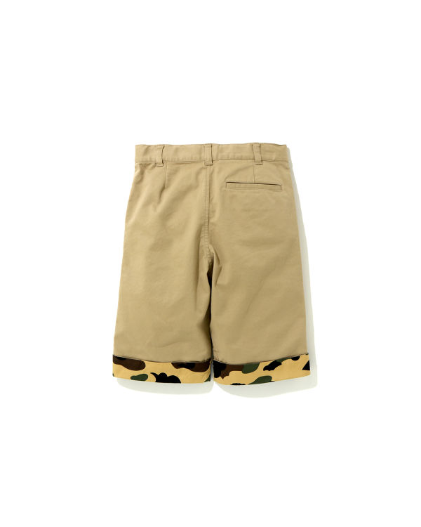 1st Camo trim chino shorts