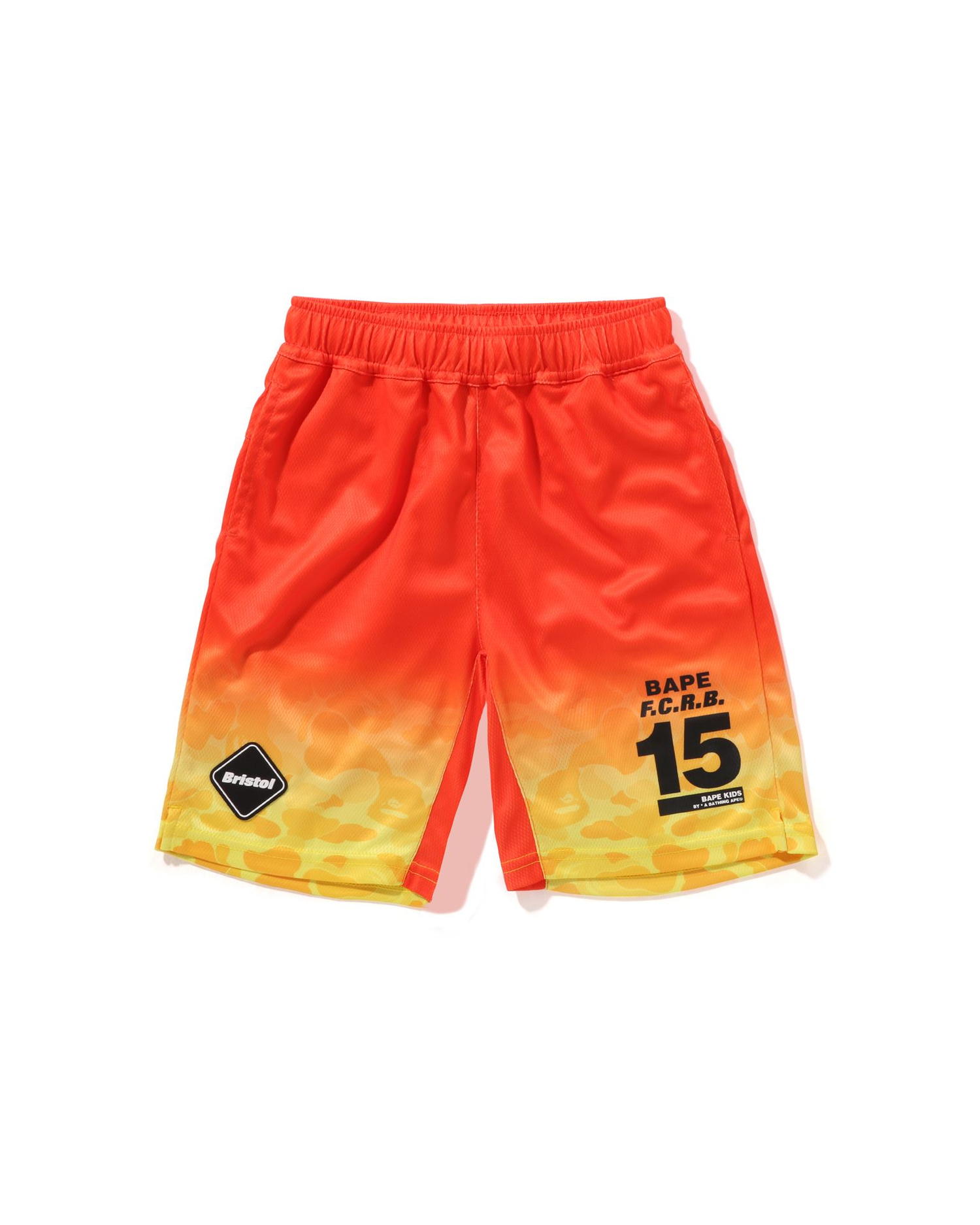 BK15th Anniversary X FCRB ABC Camo Gradation Game Shorts