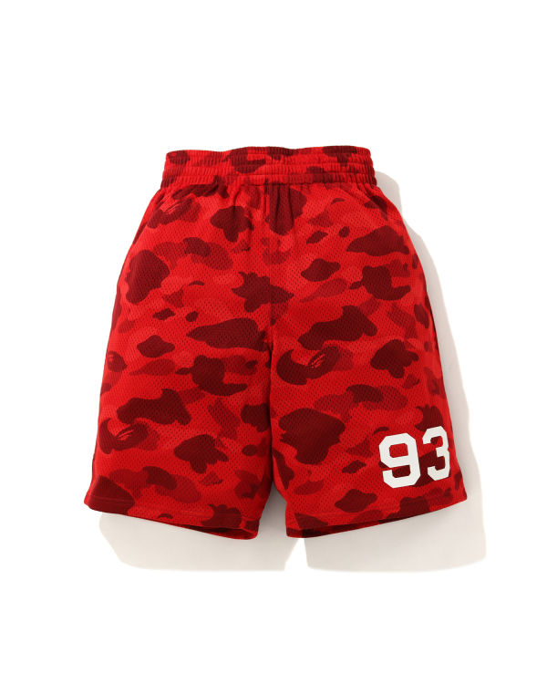 Color Camo mesh basketball shorts
