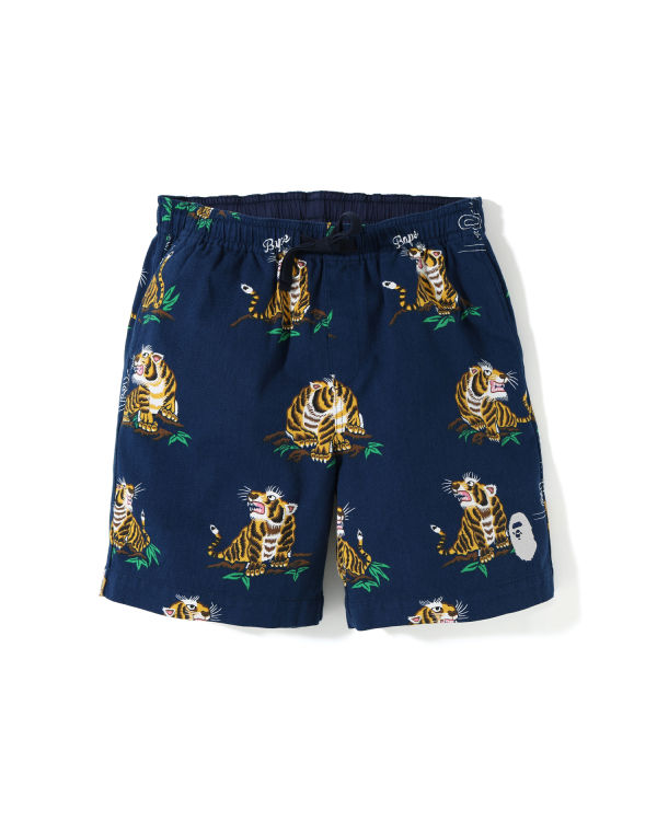 Tiger pattern shorts