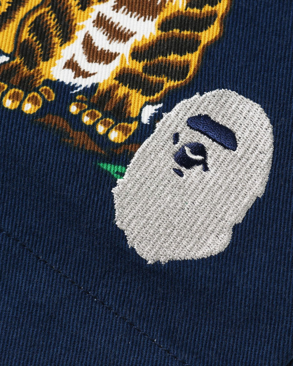 Tiger pattern shorts