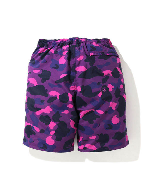 Color Camo beach shorts