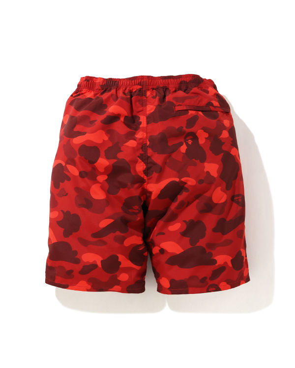 Color Camo beach shorts