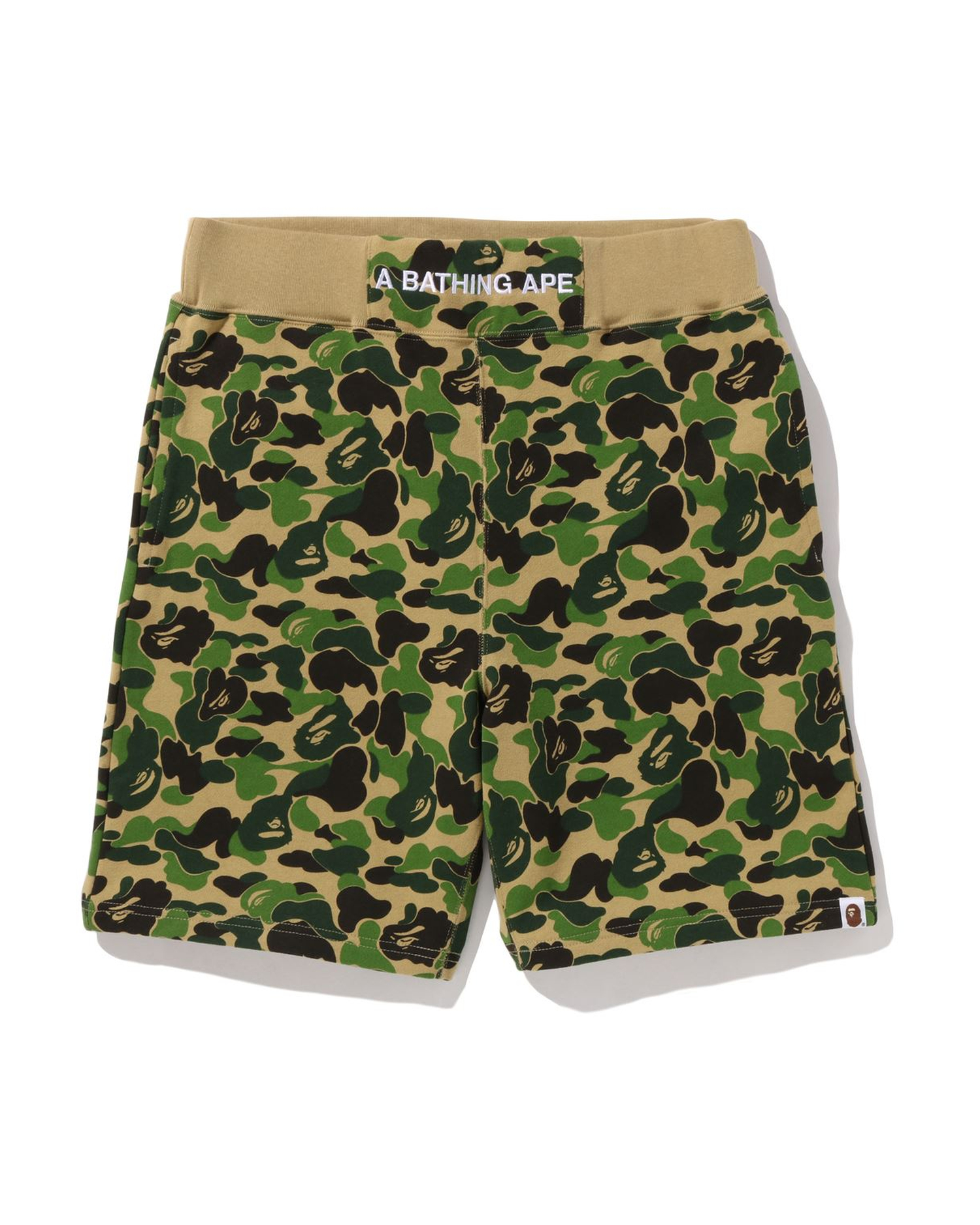 Bape abc cheap camo shorts