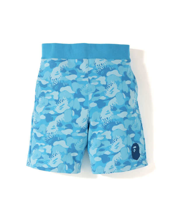 Fire Camo sweat shorts
