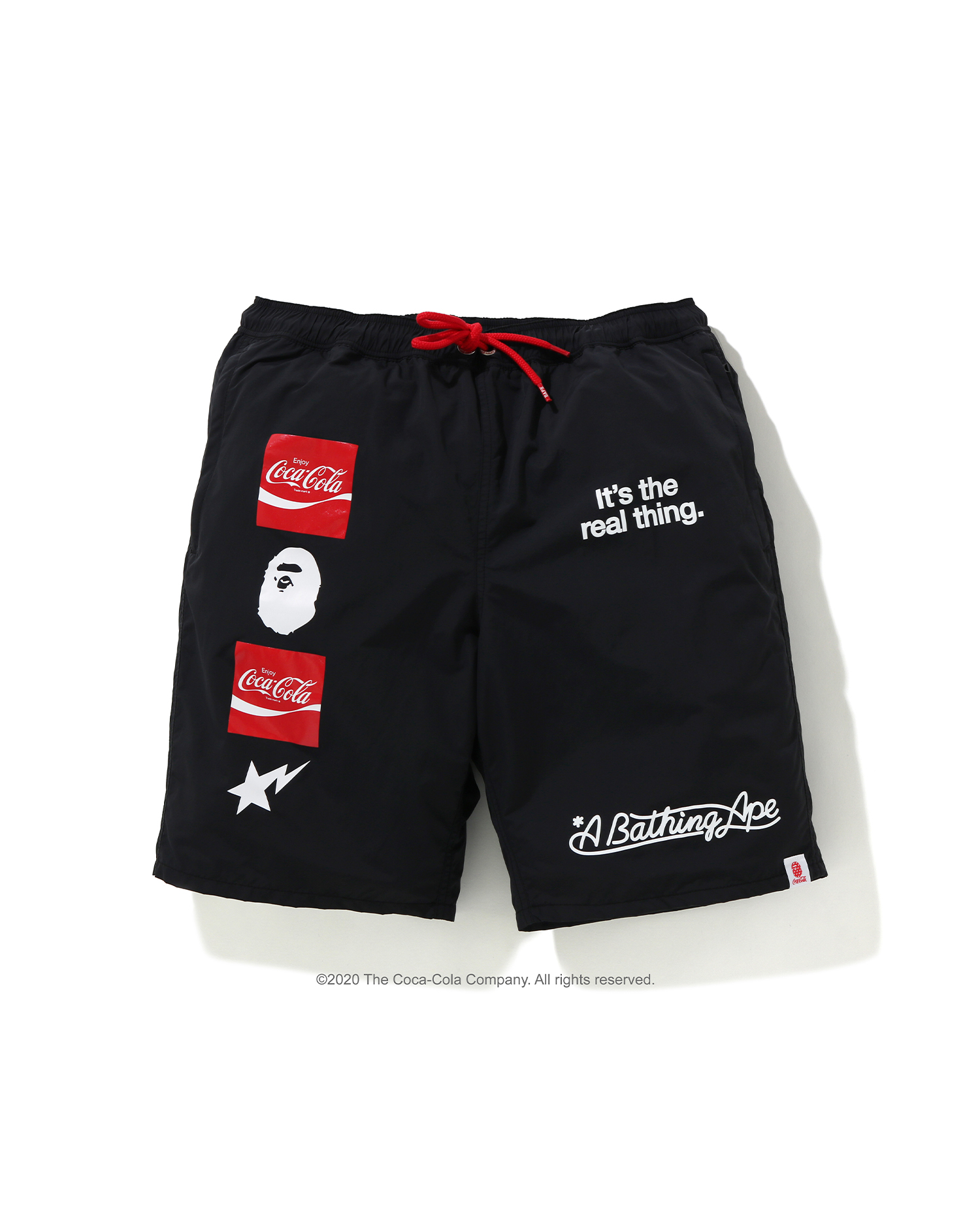 Shop X Coca Cola shorts Online | BAPE