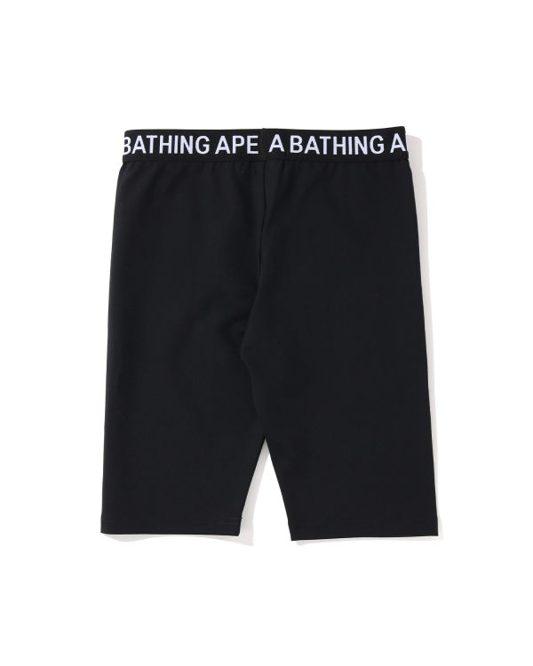 Bape Katakana Print Biker shorts