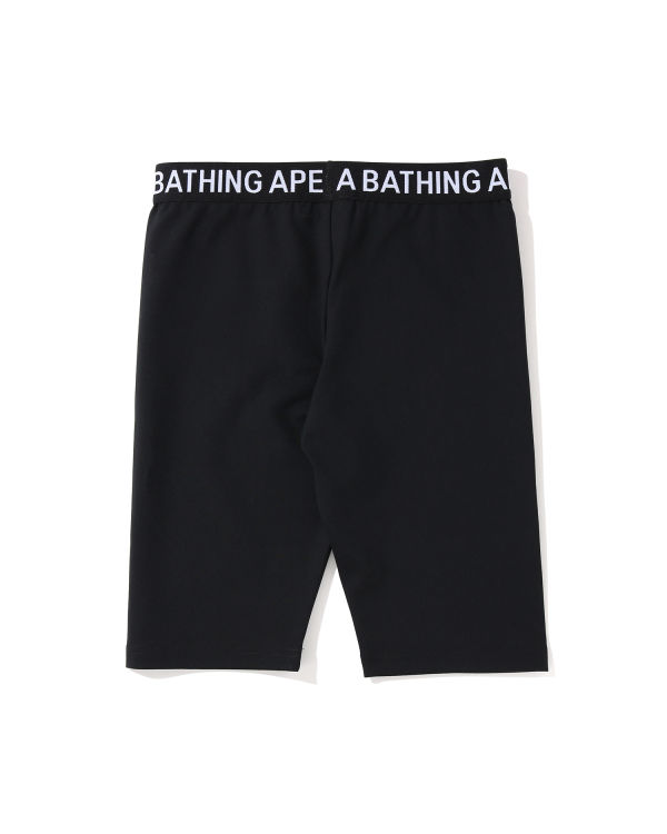 Bape Katakana Print Biker shorts