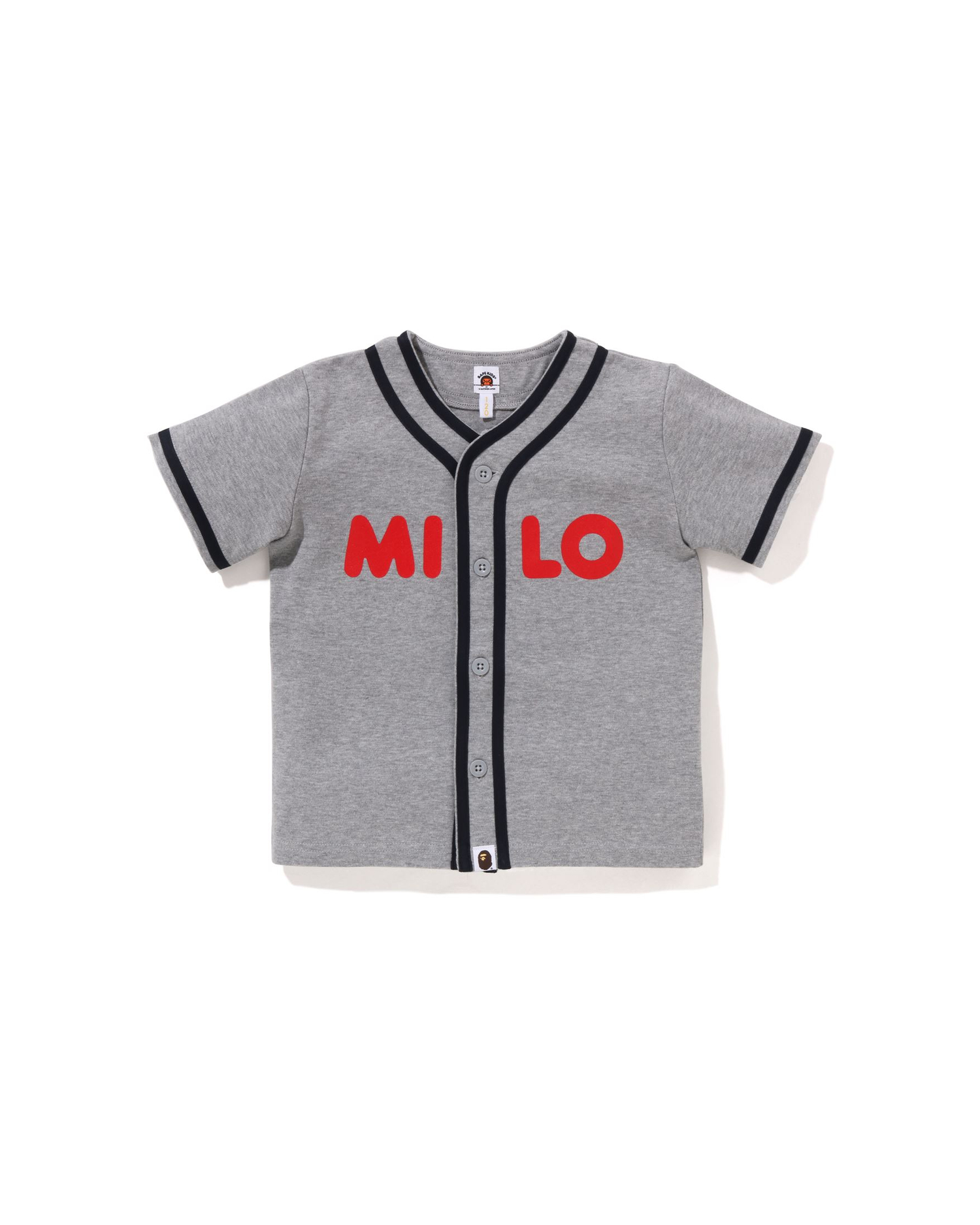 Shop Kids Baby Milo Baseball Shirt Online | BAPE