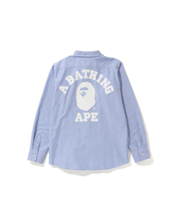 College Pocket Print Oxford shirt
