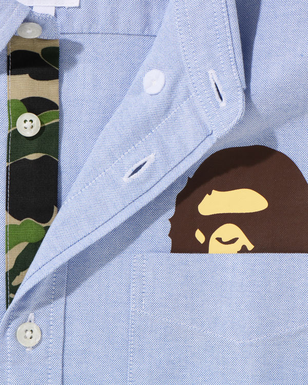 College Pocket Print Oxford shirt