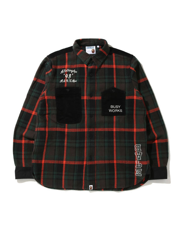 Bape Check Flannel shirt