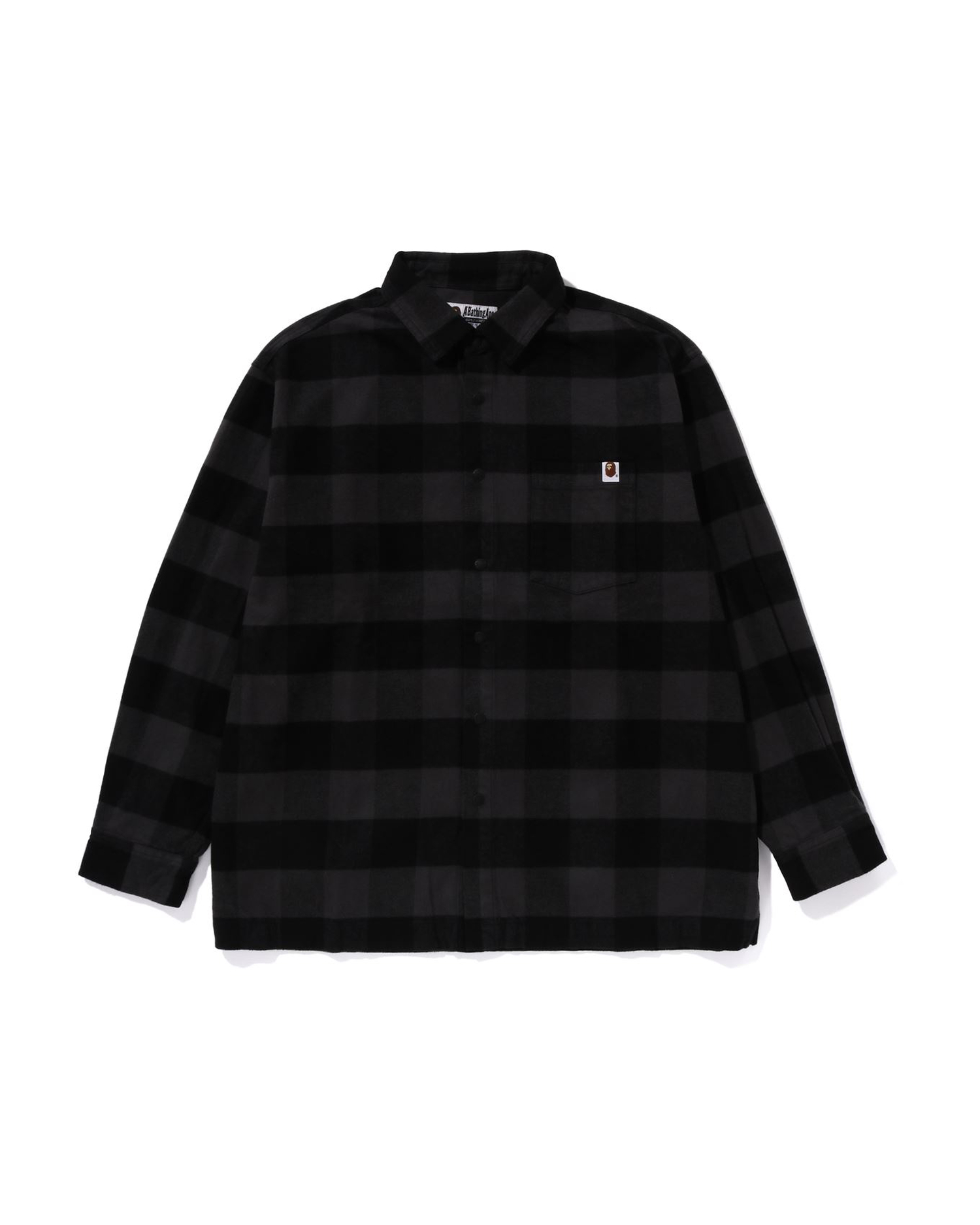 Shop Block Check Shirt Online | BAPE