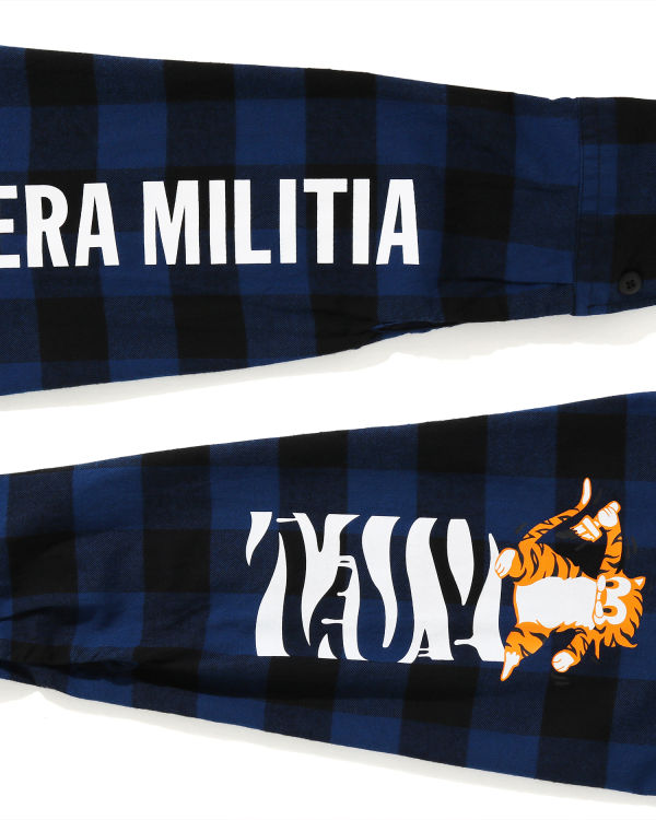 Block Check Tiger Flannel shirt