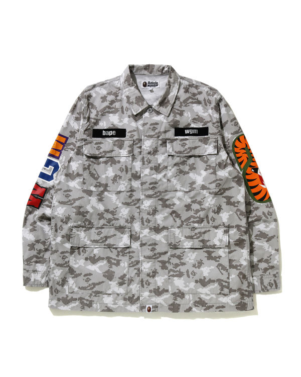 Digital Camo Shark Military shirt