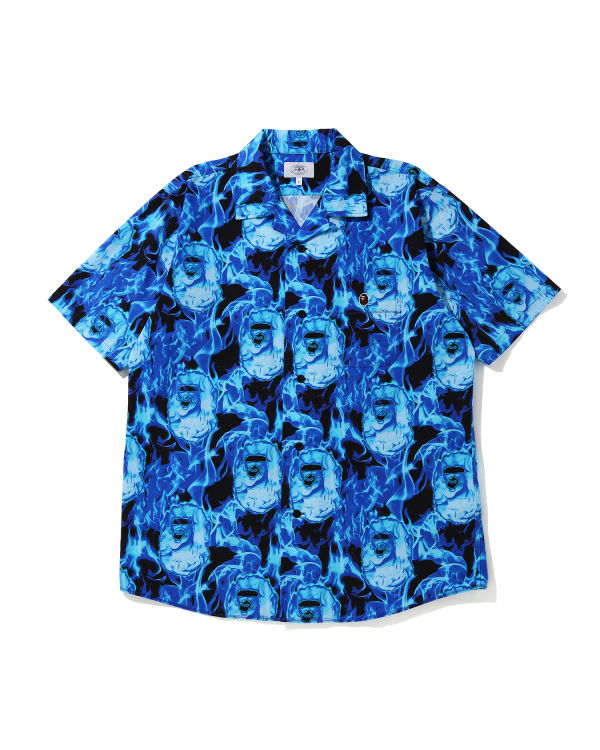 Relaxed Bape Flame shirt