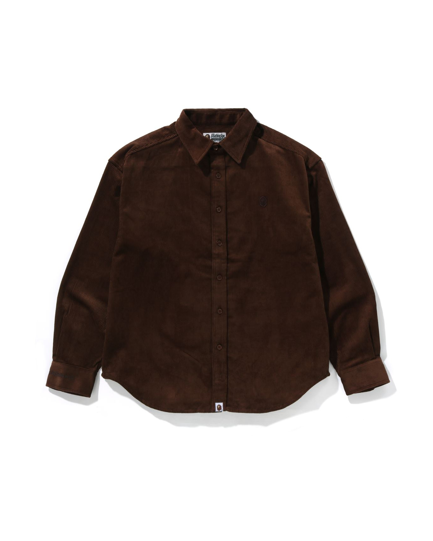 A BATHING APE® One Point Corduroy Ls Shirt | ITeSHOP