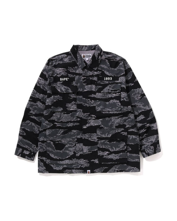 Tiger Camo Relaxed Fit Military Shirt image number 0