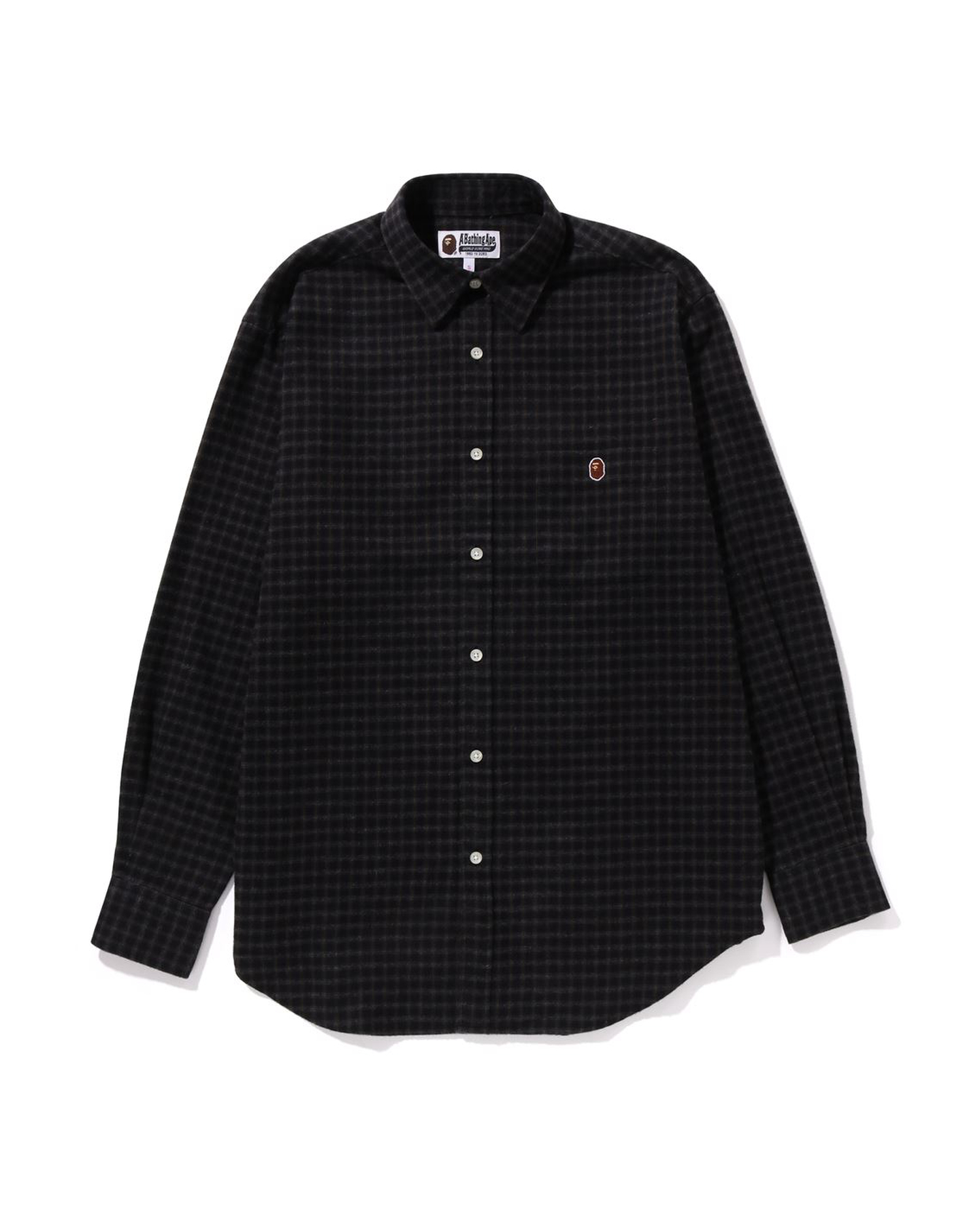 Shop BAPE Applique Check Shirt Online | BAPE