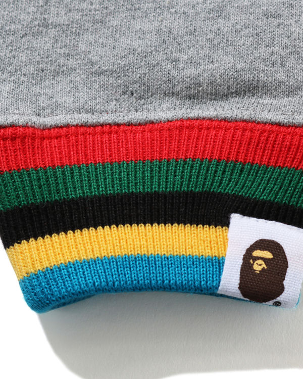 College Line Rib Crew neck sweatshirt