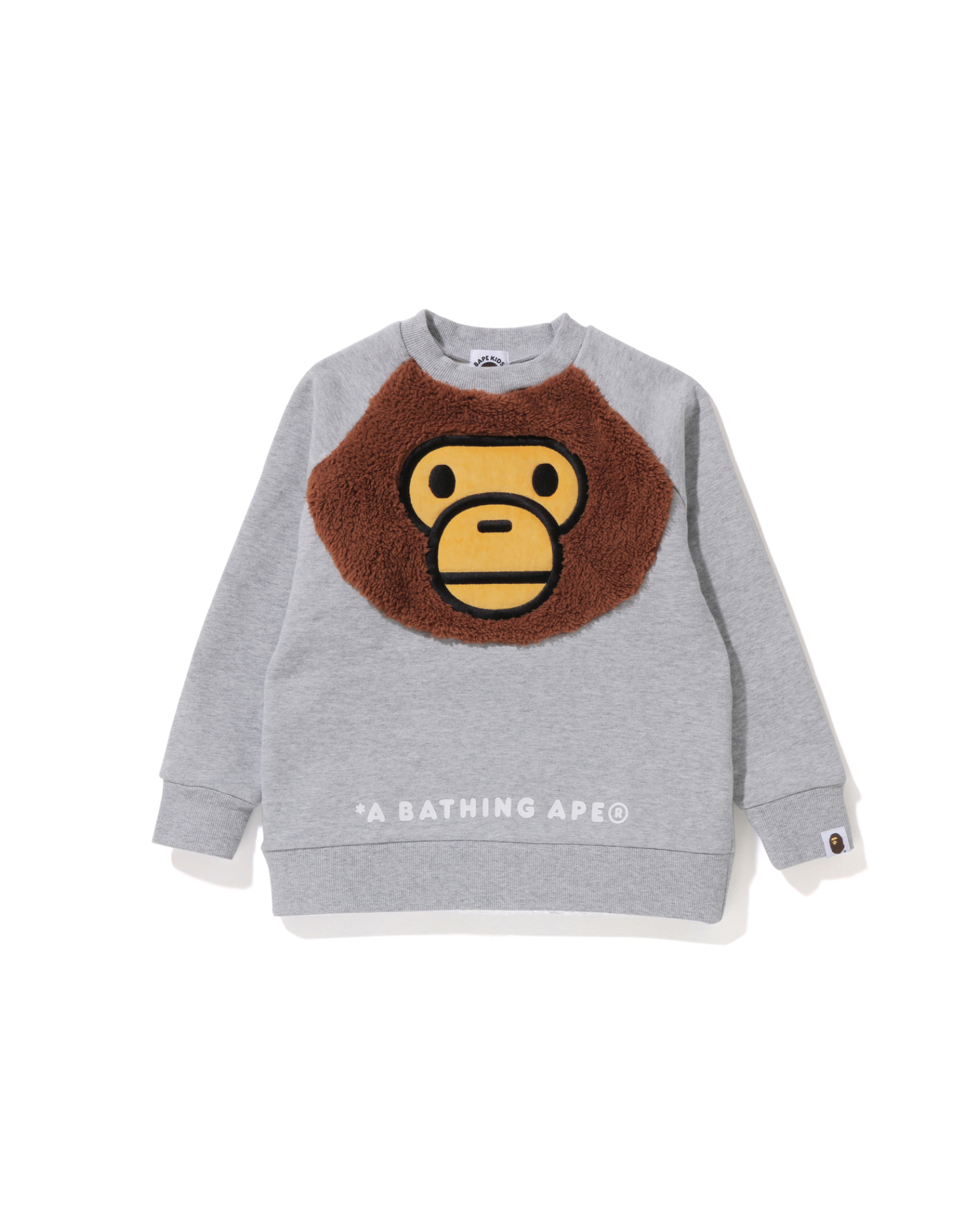 Shop Baby Milo Crewneck Sweatshirt Online | BAPE