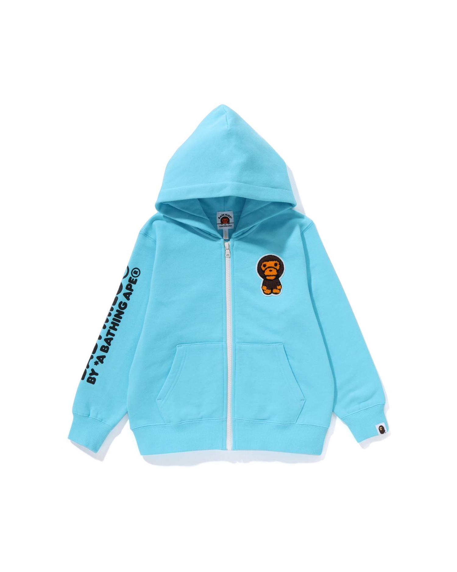 Shop Kids Baby Milo Patch Zip Hoodie Online | BAPE