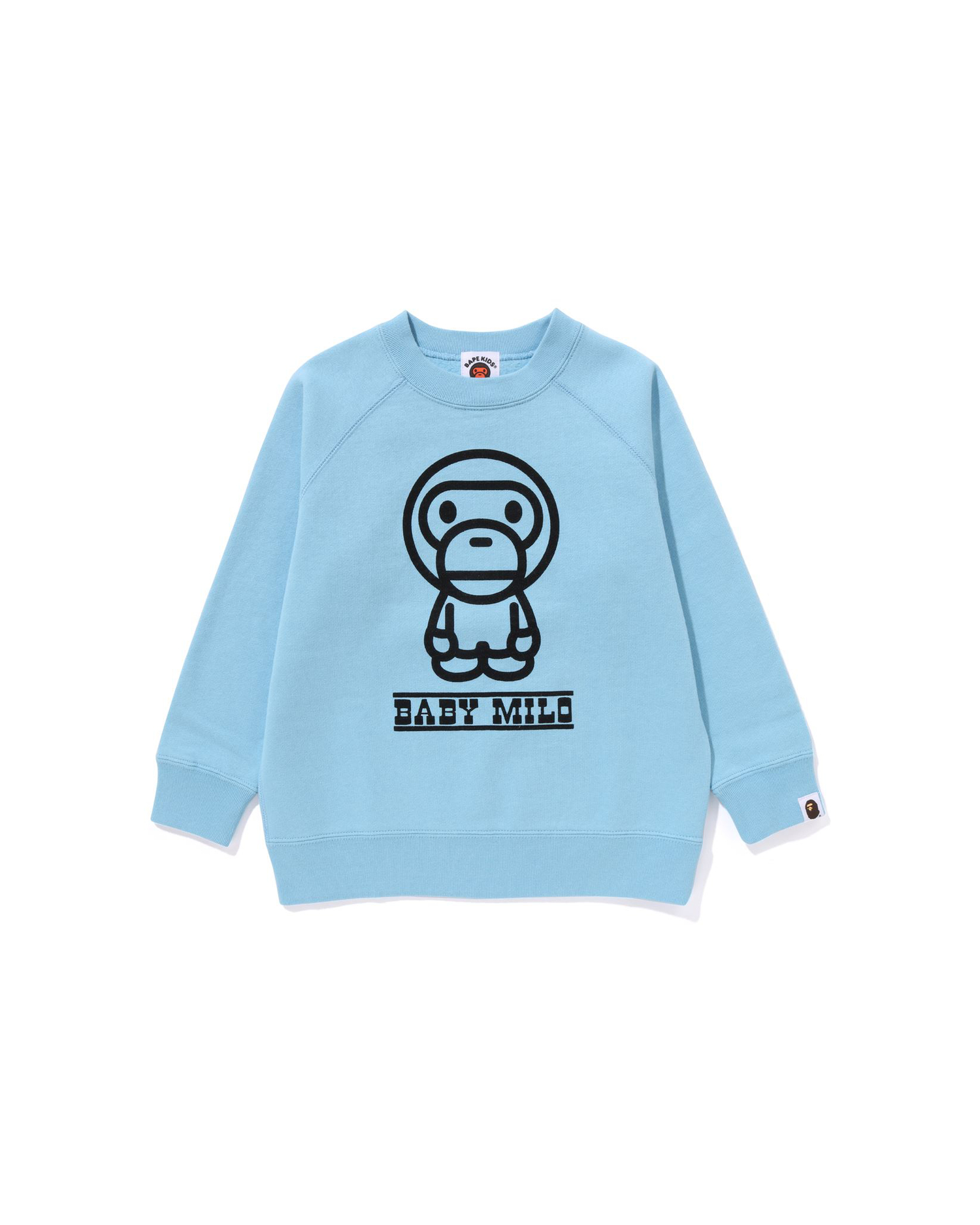 Shop Kids Baby Milo Crewneck Sweatshirt Online | BAPE
