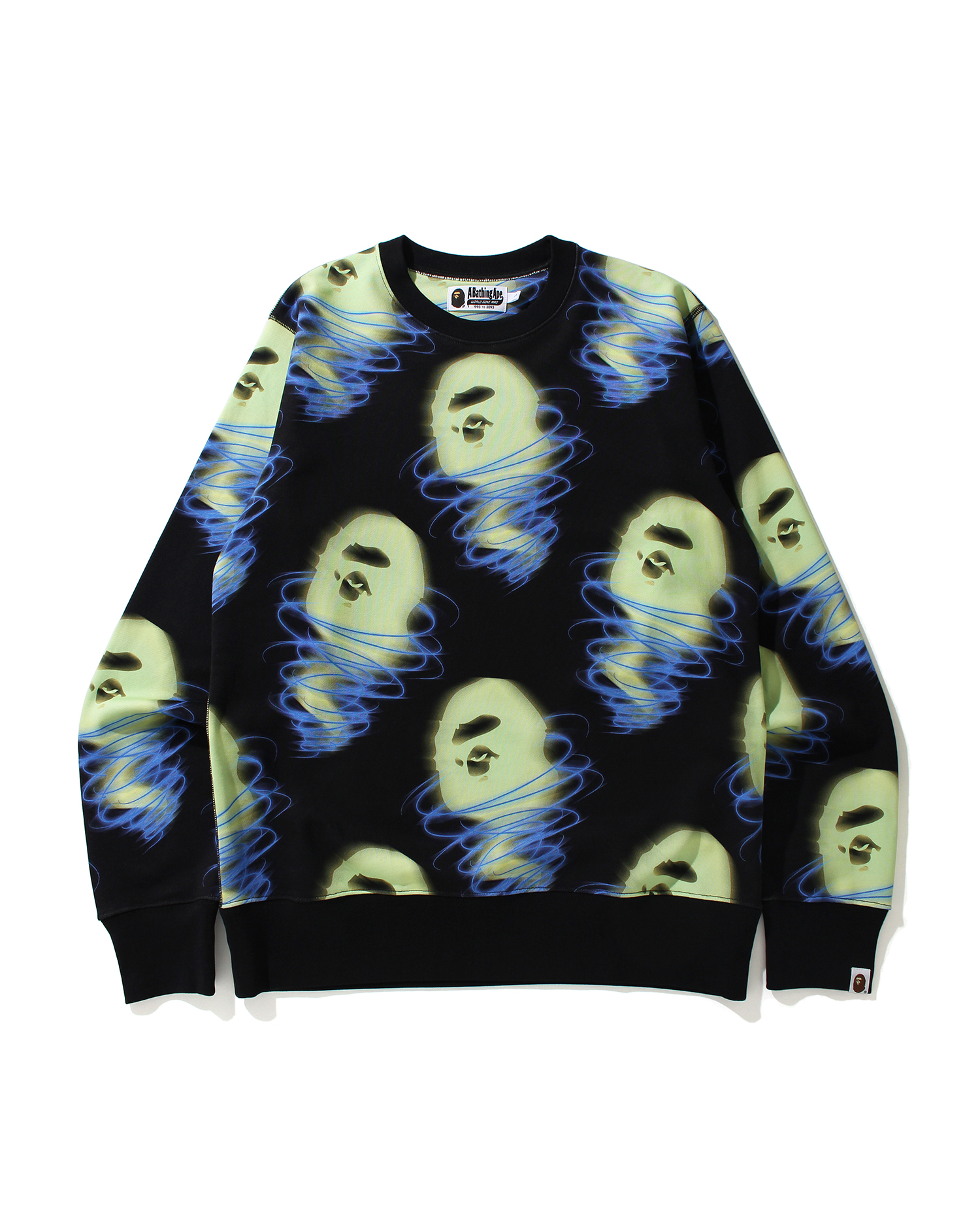 Shop Bape Storm Crewneck sweatshirt Online | BAPE