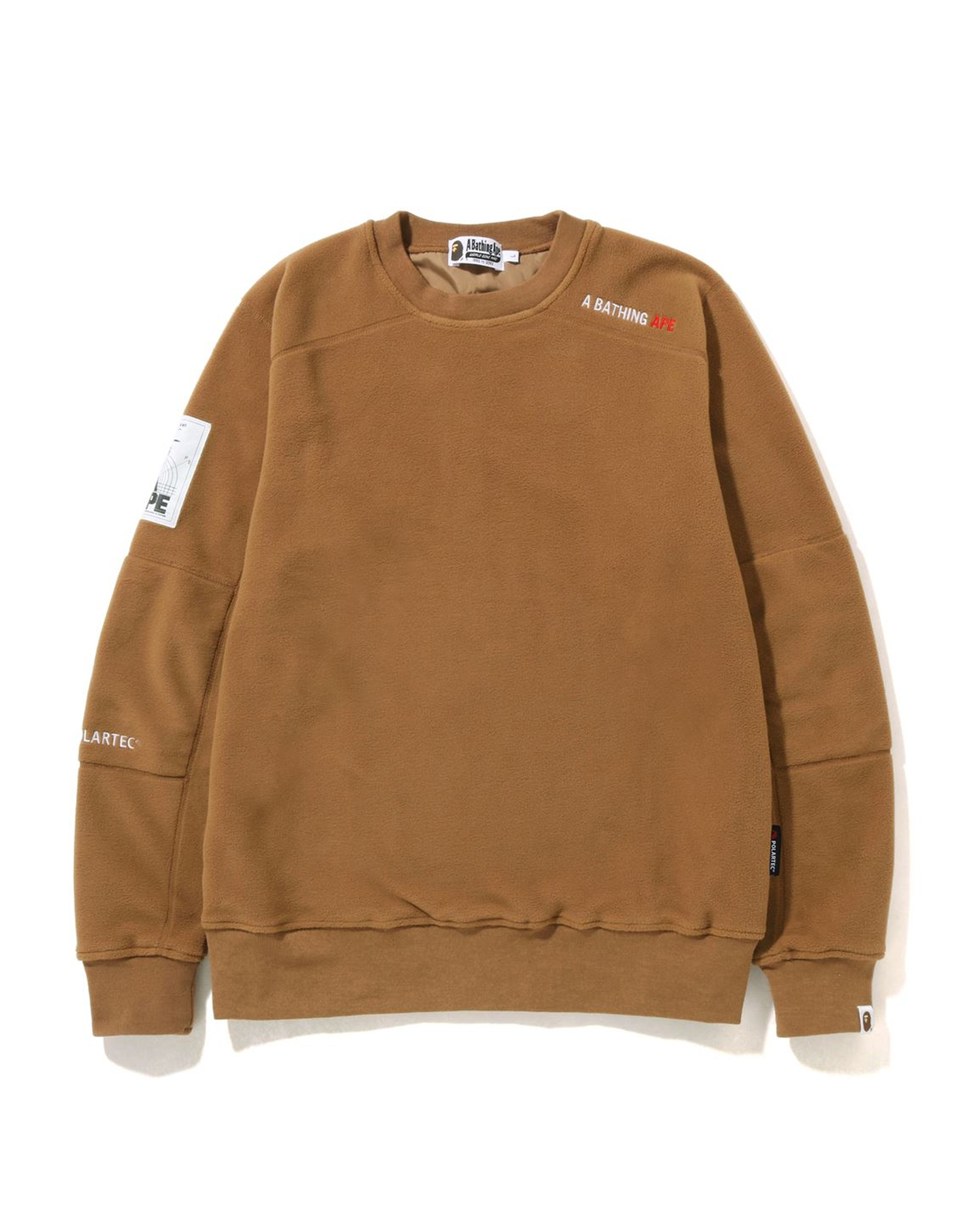 Shop X Polartec Wide Fit Crewneck Online | BAPE