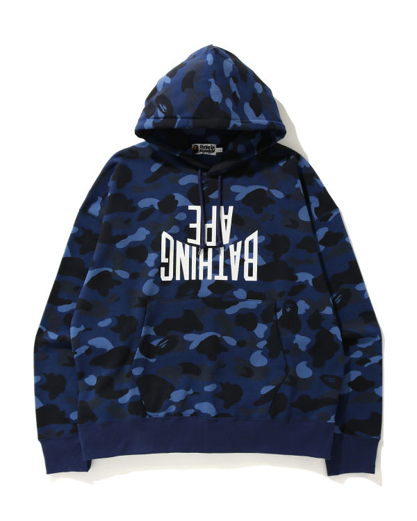 Color Camo NYC Logo loose hoodie