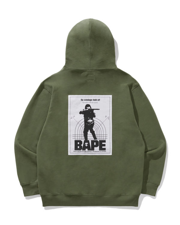 X ALPHA INDUSTRIES patch pocket hoodie
