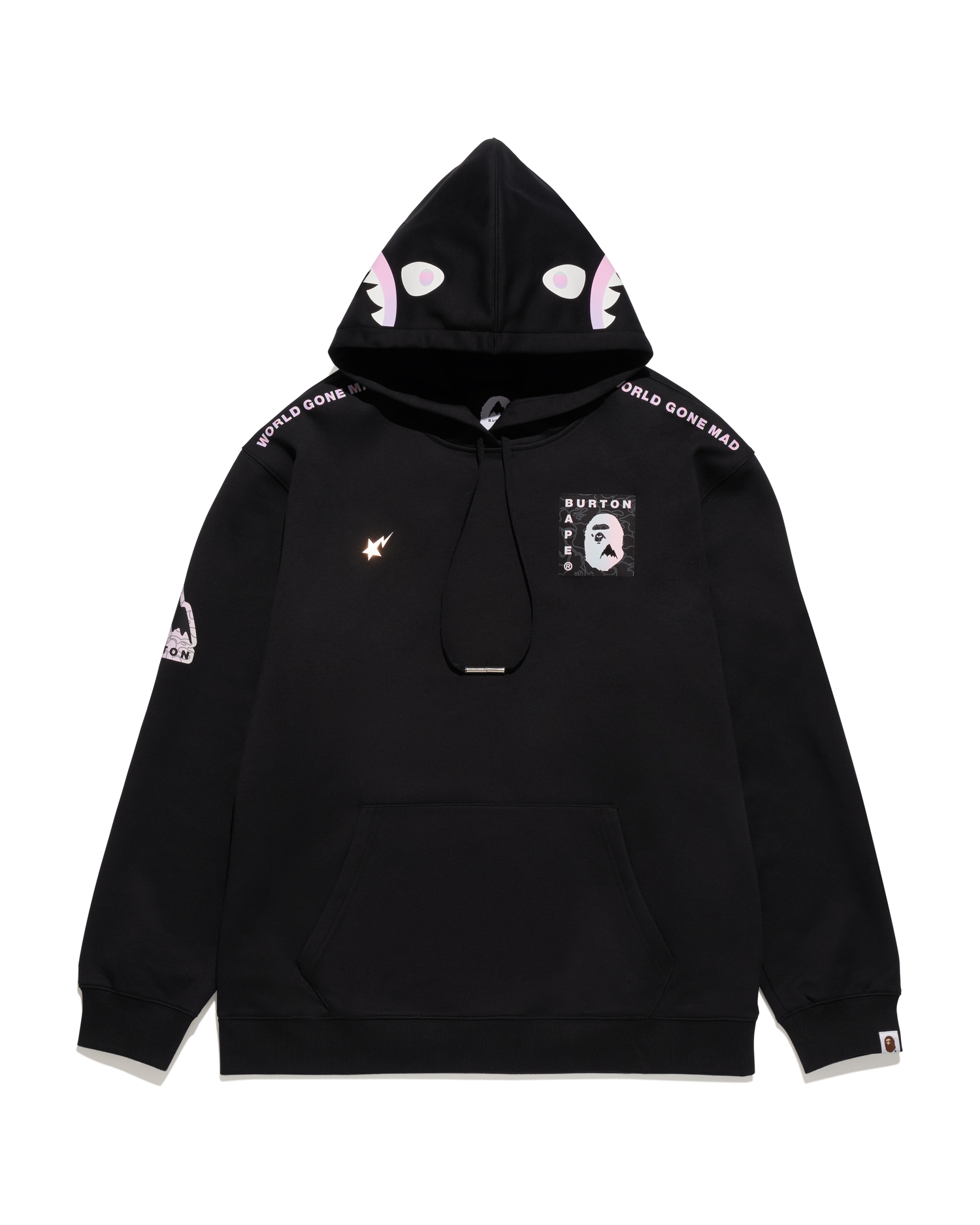 A BATHING APE X Burton Tech Logo Hoodie ITeSHOP