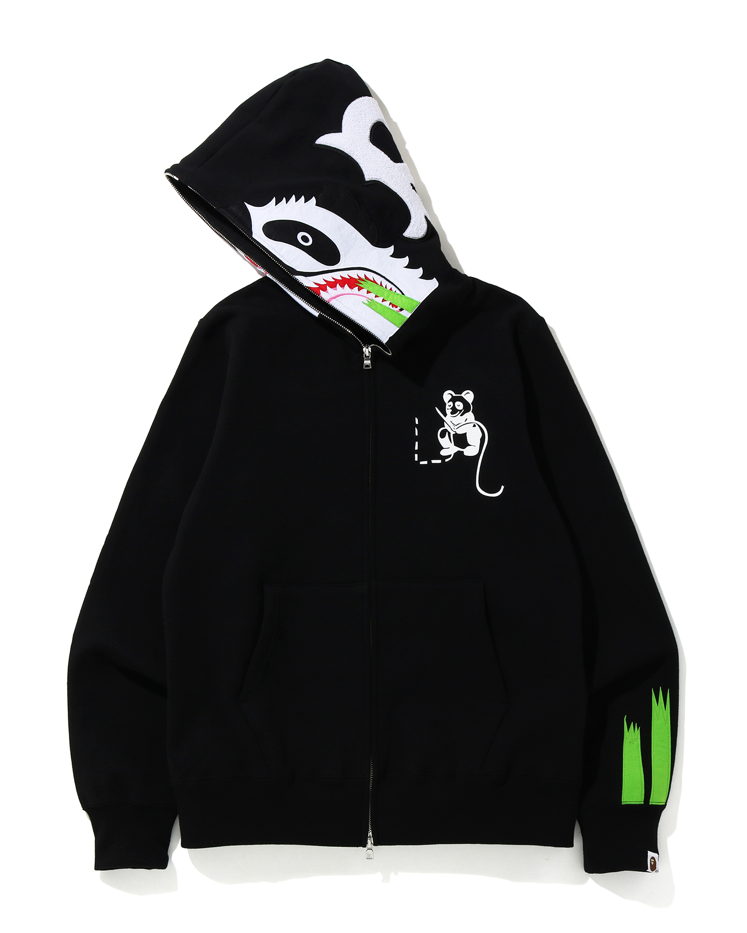 A BATHING APE® Panda zip hoodie| ITeSHOP