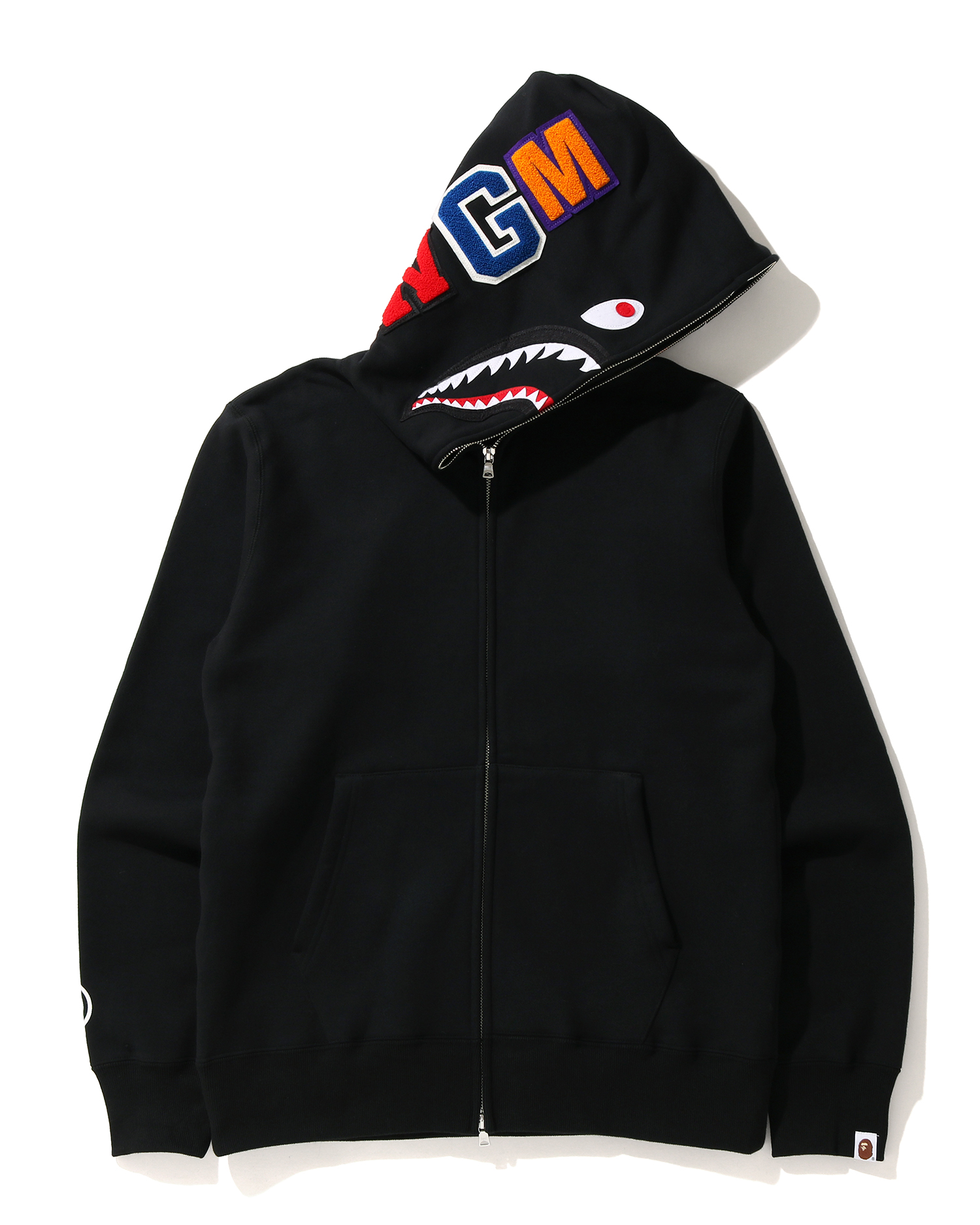 Shop Shark Full Zip hoodie Online | BAPE