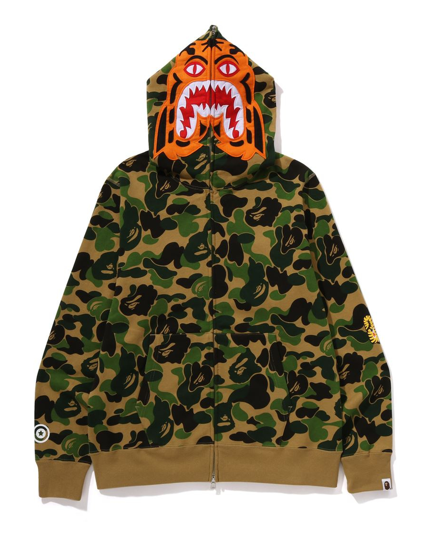 Shop Bape Ninja zip hoodie Online | BAPE