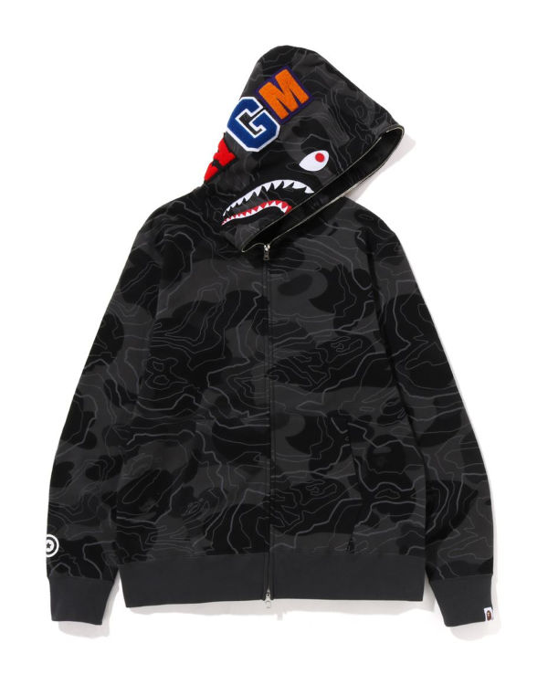 Shop Layered Line Camo Shark Day Pack Online