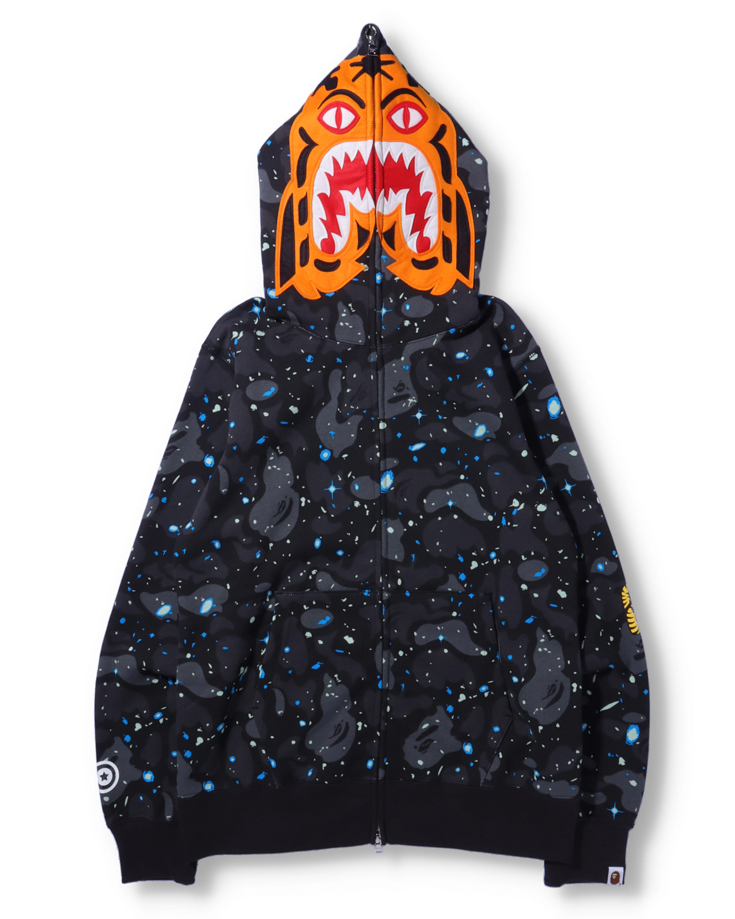 Space Camo Tiger Full Zip Hoodie