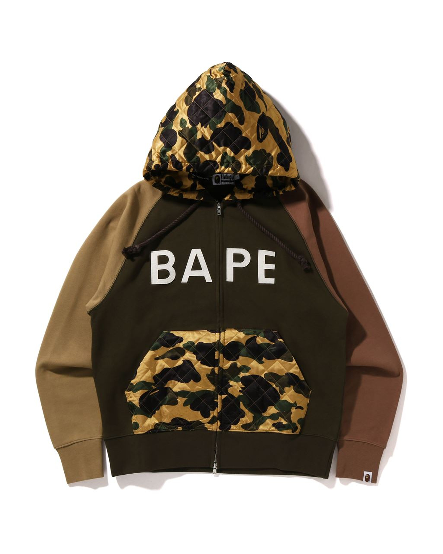 Shop 1st Camo Full Zip Hoodie Online | BAPE