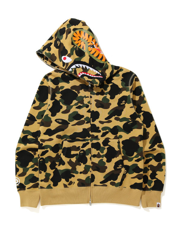 1st Camo Shark full zip hoodie