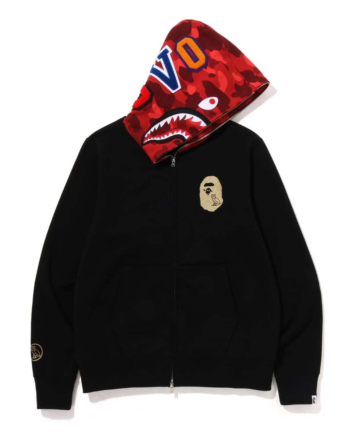 Shop X OVO Shark Full Zip Hoodie Online | BAPE