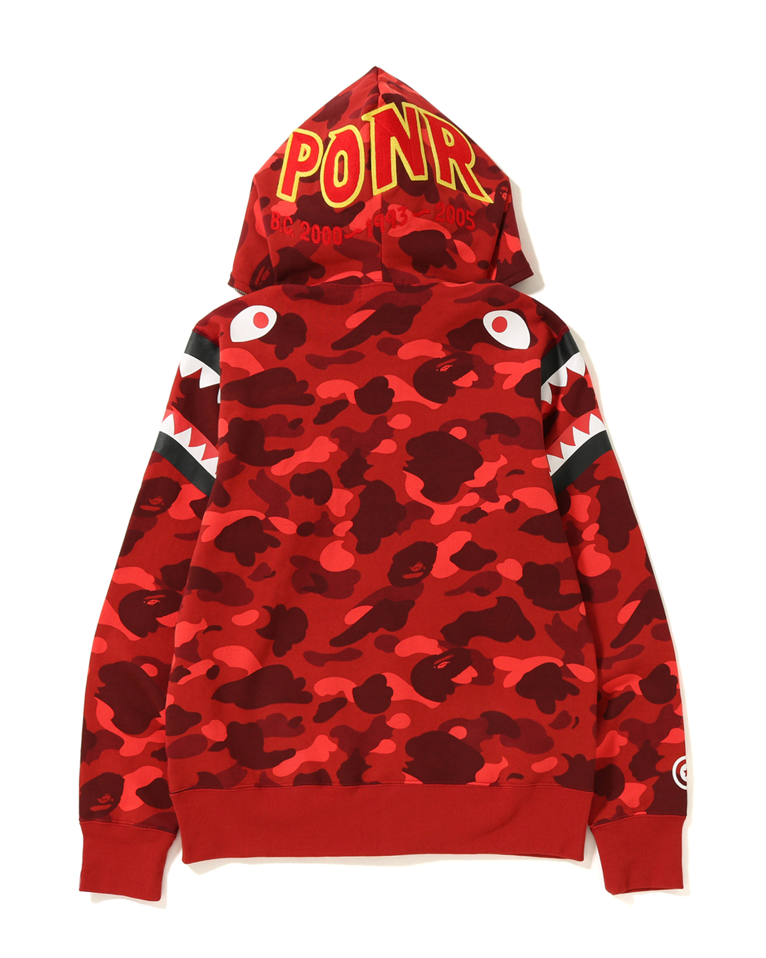 double hoodie bape
