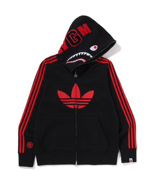 A BATHING APE® BAPE X Adidas - Shark Full Zip Hoodie