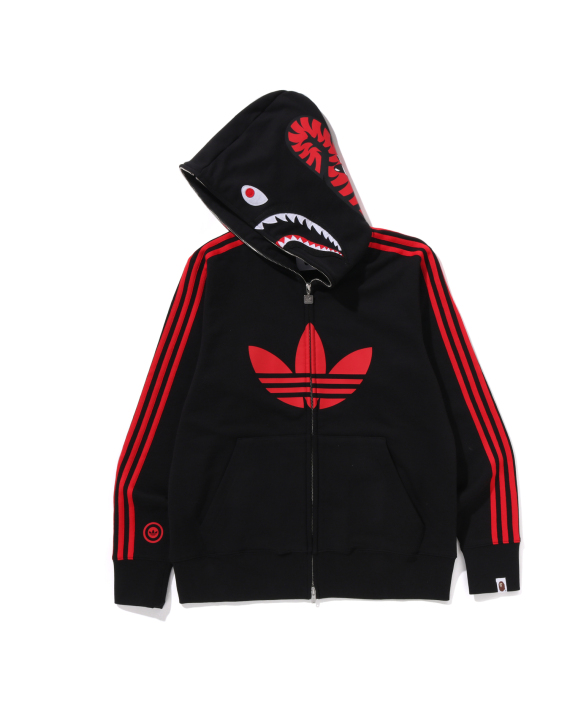A BATHING APE® BAPE X Adidas - Shark Full Zip Hoodie