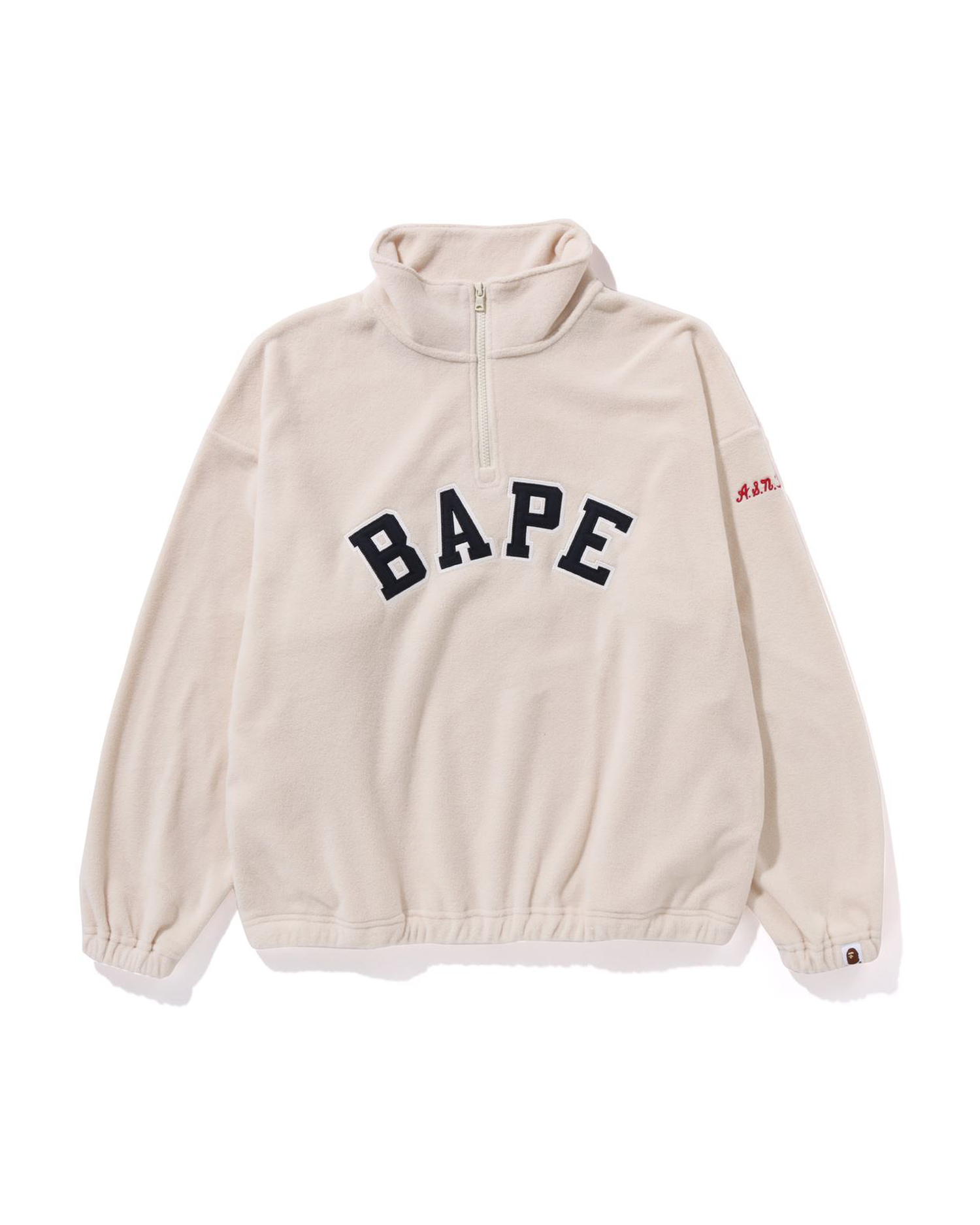 Shop BAPE Fleece Half Zip Online | BAPE