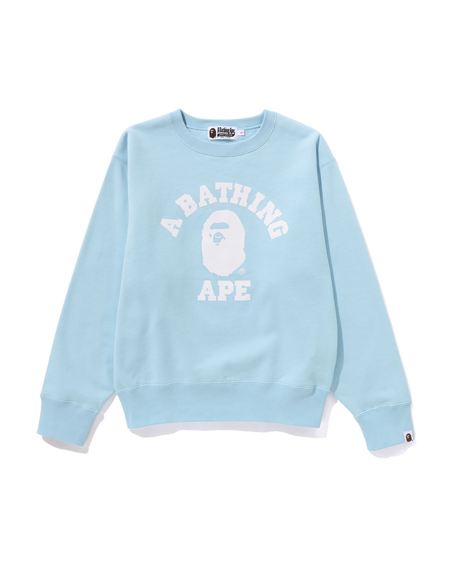 Blue clearance bape crewneck