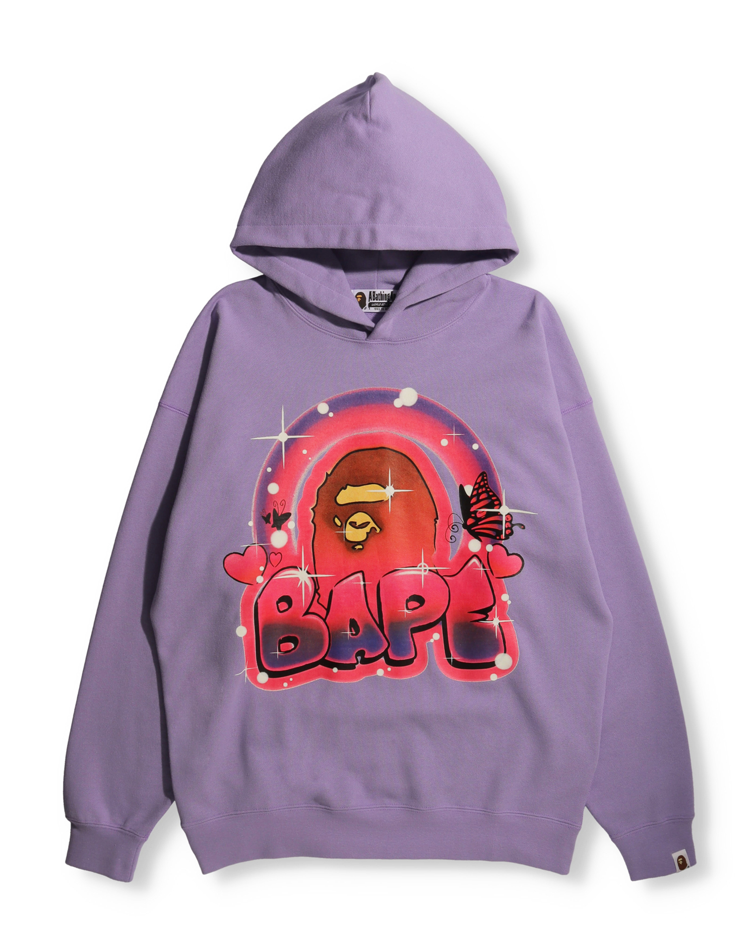 Shop Bape Graffiti Oversized Pullover Hoodie Online BAPE