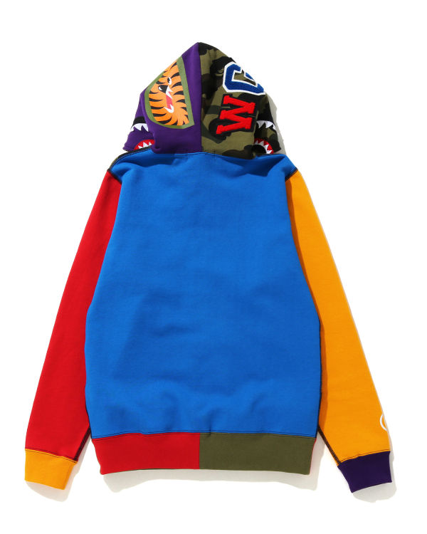 1st Camo Crazy Shark Full Zip hoodie