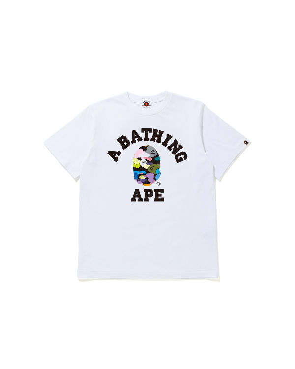 Multi Camo College tee