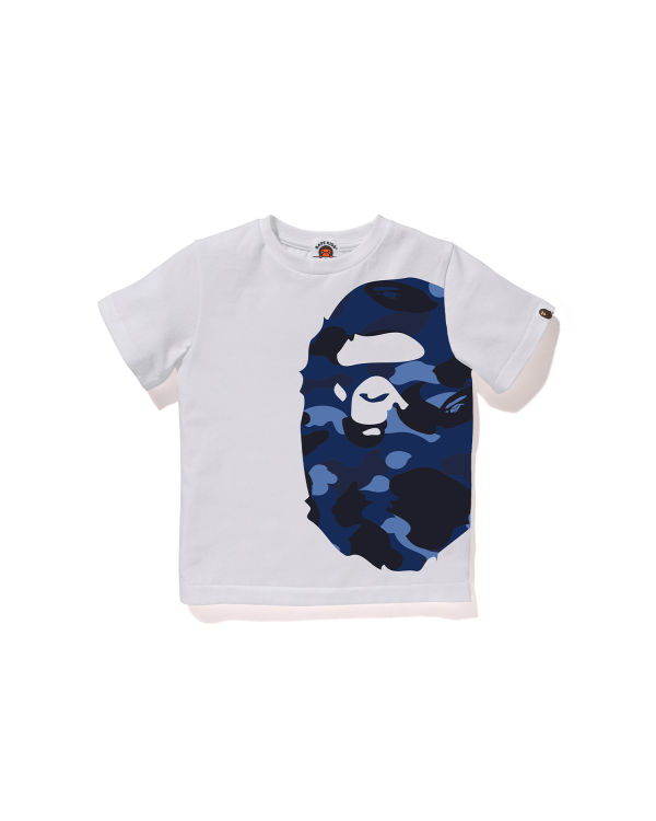 Color Camo Side Big Ape Head tee