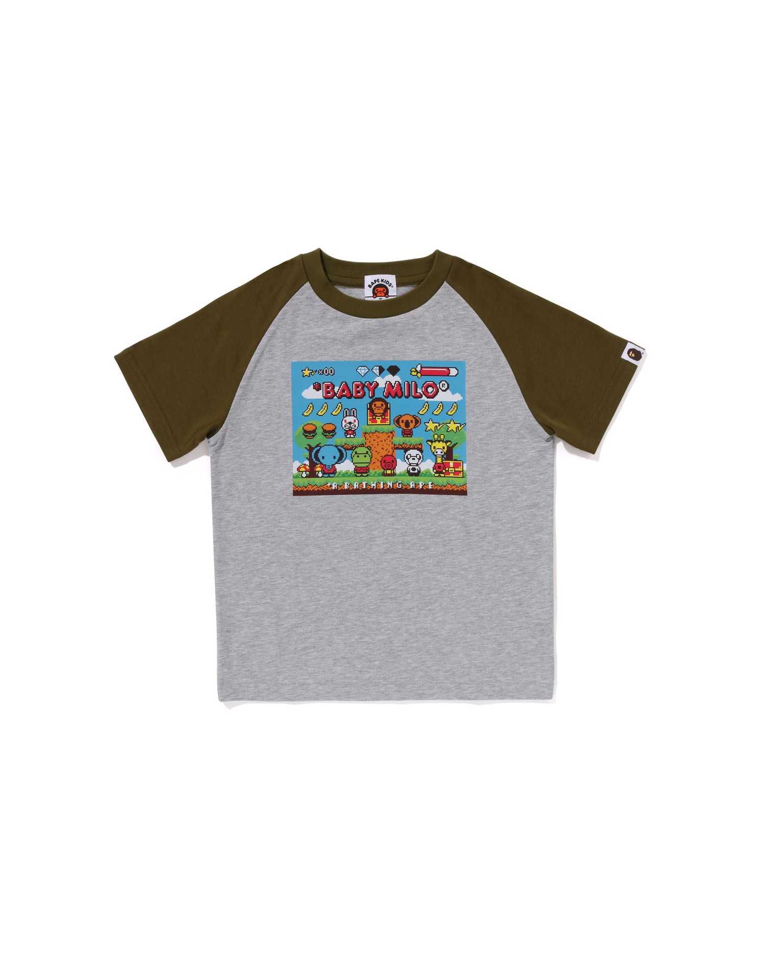 A BATHING APE】3色展開 BABY MILO GRAPHIC RELAXED FIT TEE